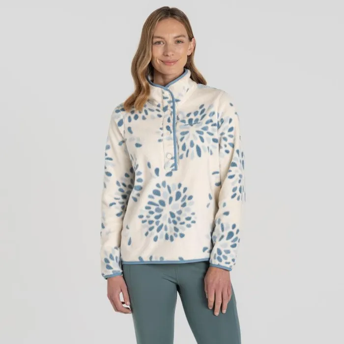 Womens Sweatshirts Craghoppers National Trust Rosemary Overhead Fleece Sky Print Womens Sweatshirts Craghoppers National Trust Rosemary Overhead Fleece Sky Print