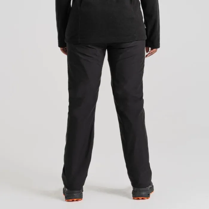 Womens Walking Trousers Craghoppers Kiwi Pro II Waterproof Trousers Black Womens Walking Trousers Craghoppers Kiwi Pro II Waterproof Trousers Black