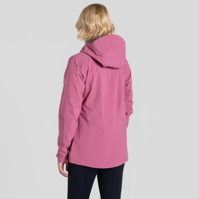 Womens Waterproof Jackets Craghoppers Bronte 25L Stretch Waterproof Jacket Dusky Hibiscus Womens Waterproof Jackets Craghoppers Bronte 25L Stretch Waterproof Jacket Dusky Hibiscus