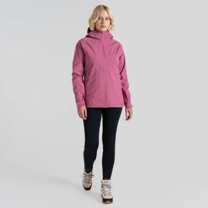 Womens Waterproof Jackets Craghoppers Bronte 25L Stretch Waterproof Jacket Dusky Hibiscus Womens Waterproof Jackets Craghoppers Bronte 25L Stretch Waterproof Jacket Dusky Hibiscus