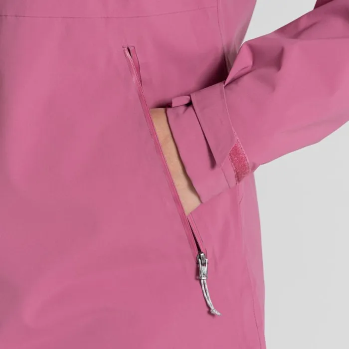 Womens Waterproof Jackets Craghoppers Bronte 25L Stretch Waterproof Jacket Dusky Hibiscus Womens Waterproof Jackets Craghoppers Bronte 25L Stretch Waterproof Jacket Dusky Hibiscus