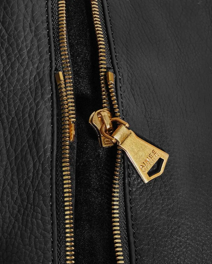 Worth It Expandable Tote Black With 14k Yellow Gold Women Aimee Kestenberg Tote Bags