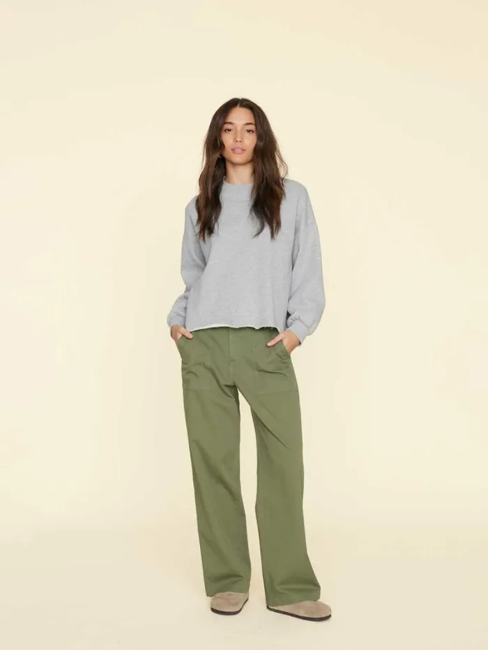 Xirena Hazy Sage Morleigh Twill Pant Women Pants and Jumpsuits