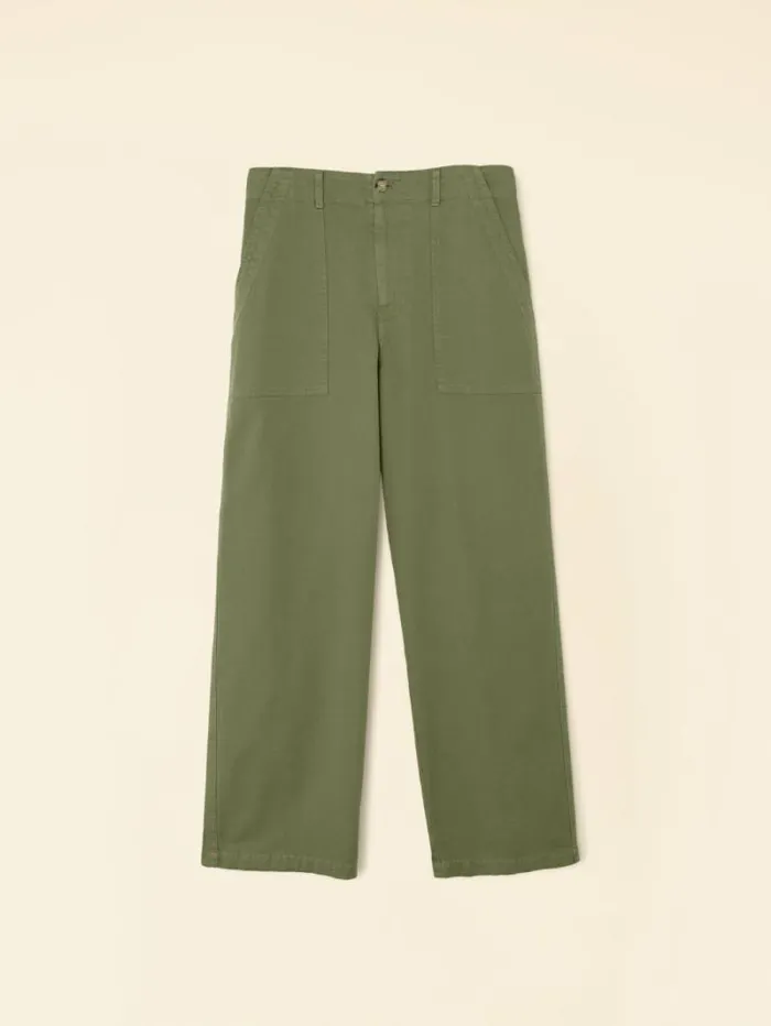 Xirena Hazy Sage Morleigh Twill Pant Women Pants and Jumpsuits