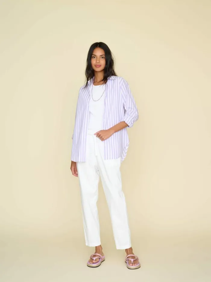 Xirena White Rex Twill Pant Women Pants and Jumpsuits